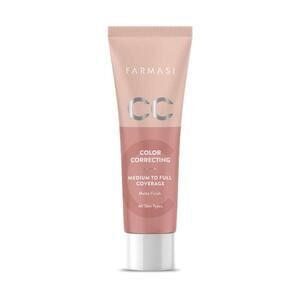 Farmasi CC Color Correcting Cream Full Coverage All Skin Tipes  1 Fl. Oz